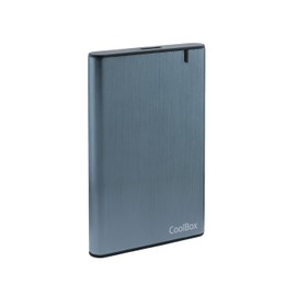 CoolBox 2.5 Inch USB 3.0 to SATA III 5Gbps UASP Bracket for SATA I/II/III, Easy Installation without Tools, Aluminum Grey