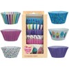 Baked with Love Pastel Cupcake Cases, 50mm Baking Cups, Multicoloured