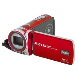 Polaroid ID975-RED16MP Camcorder with 3-Inch LCD Touch Screen (Red)