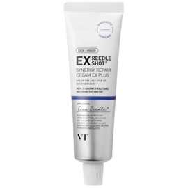 VT Cosmetics Reedle Shot Synergy Repair Cream EX Plus 50ml - Repair Cream with EGF, 9GF, Azulene and CicaReedle to Soothe, Strengthen and Coat the Ski