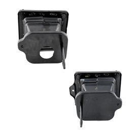 For Kia Soul 2020 2021 2022 Bumper Impact Bar Bracket Driver And Passenger Side | Pair | Rear | CAPA | High Strength Steel | KI1166114, KI1166114C, KI1167114, KI1167114C | 191275757635, 191275757642