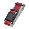 sourcing map Luggage Strap Suitcase Belt with Buckle Label, 2Mx5cm