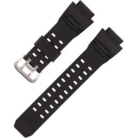 Topuly Resin Watch Band replacement for Casio G Shock 10455201 GW9400 GW-9400 GW-9400-1 GW-9400BJ-1 GW-9400J-1 RANGEMAN GW-9200 GW-9300 G-9400 Strap Wirstband accessories for Men and Women (Black)