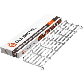 QuliMetal Stainless Steel Grill Warming Rack for Weber Genesis II 300 Series Gas Grills, Genesis II E-310, II E-315, II E-330, II E-335, II S-310, II S-335 Series, Replacement Parts for Weber 66044