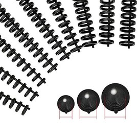 RAYSOONERCB10131630-BK Bookbinding Ring A4/30 Hole Diameter 10mm13mm16mm Book Capacity 50 Sheets Black 30 Books/Box