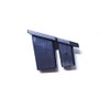 Polaris Snowmobile Bumper Cap, Left, Black, Genuine OEM Part 5432887,