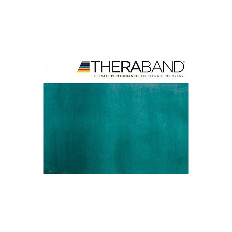 Thera-Band Exercise Band in Zipped Bag / 2.5 m, green,