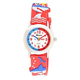 RAVEL Unisex Child Analogue Classic Quartz Watch with Plastic Strap R1513.87