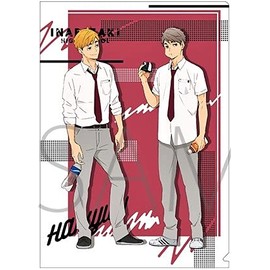 Haikyu!! To The Top Clear File Lunch Break Miyu & Miyaji Inarizaki High School