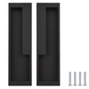 MOROBOR Zinc Alloy Flush Pull Handles, 2pcs Embedded Sliding Door