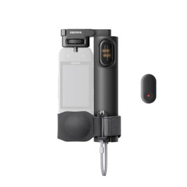 Insta360 Foldable Built-in Monopod Selfie Stick with Invisible Pole and Built-in Tripod, 1/4" Mount, Compatible with Insta360 X5, X4, X3 Action Cameras