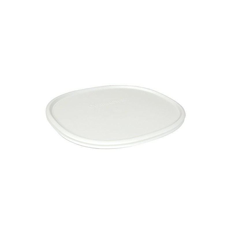 CorningWare F-2-PC Oval French White 2.5-qt or 1.5-qt Lid