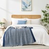 Herringbone Throw Blanket for Couch, Reversible Super Soft Warm Chervon