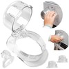 Cooker Knobs Child Lock Pack of 3 Transparent for Large