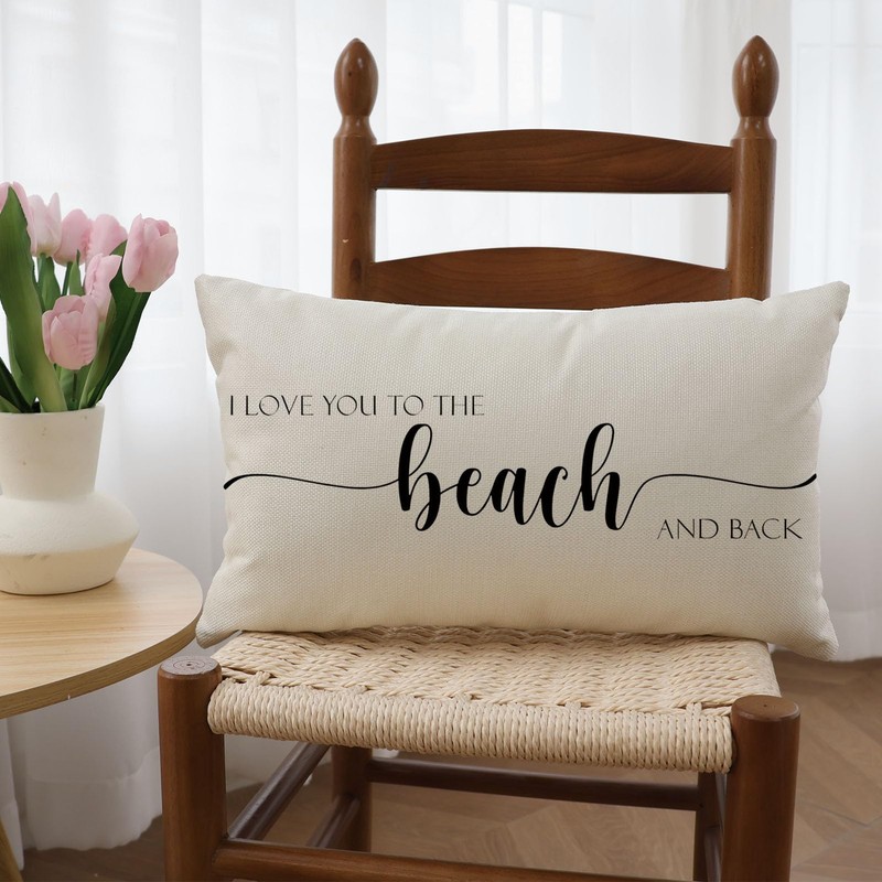 Ogiselestyle I Love You to The Beach and Back Throw