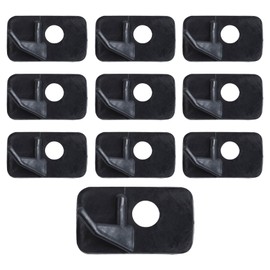 HAFRILY 10Pcs Arrow Rest for Recurve Bows Plastic Arrow Rests with Glue for Hunting Shooting Targeting Accessory Archery Arrow Rest Right Hand