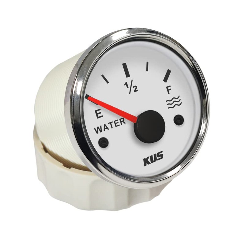 KUS Water Level Gauge Meter Indicator 0-190ohm With Backlight 12V/24V