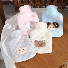 Colorful Cute Small Animal Pattern Replenishment Heated Pouch Cover Hot Poultice Belly Hand Bag Heated Pouch Refill Cover Free size/pink 10ea