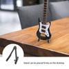 Guitar Model Plastic Material Mini Musical Instrument Desktop Ornament with