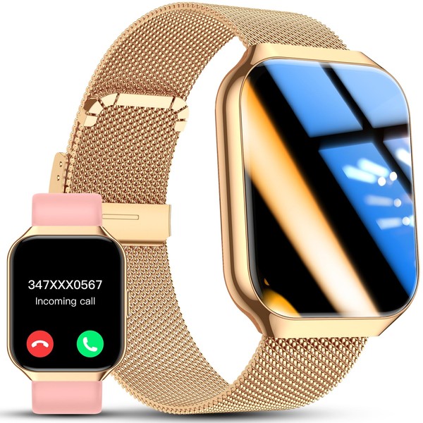 TAPPODO Smart Watches for Women, 1.91"HD Fitness Watch with Bluetooth