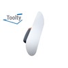 Toolty Heavy Duty Stainless Steel Pool Trowel - Concrete Finishing