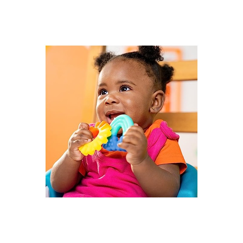 Bright Starts Pack 2 Mordederas de Silicona para Bebés