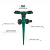 Yard Sprinkler, 360° Rotating Lawn Sprinkler with Up to 3,000