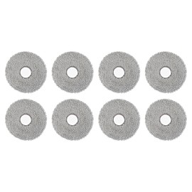 (8 Pack) X50 Ultra Replacement Mop Pads Compatible with Dreame X50 Ultra/ X40 Ultra/ X30 Ultra/ L10s Ultra/ L10s Pro Gen 2/ L10s Pro Ultra/ L10s Plus/ L40 Ultra Robot Vacuum, Replacement Mop Cloths