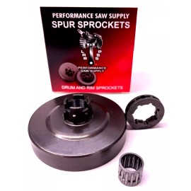 For Husqvarna ONE NEW 3/8" PITCH SPROCKET FITS HUSQVARNA 3120XP, 3120 7 TOOTH DRIVE & BEARING