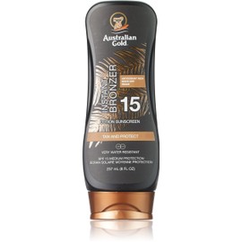 Australian Gold Sun Lotion SPF 15 with instant bronzer 237 ml