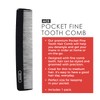 ACE Pocket Fine Tooth Comb - 4.5 Inch, Black -
