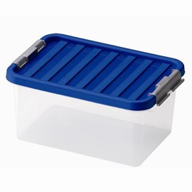 Heidrun Europlastic Container System Box with Lid, 34 x 23 x 16 cm, Assorted Colours