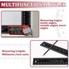 Digital Angle Finder Ruler Protractor, Stainless Steel Digital Angle Finder
