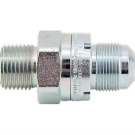 Dormont SafetyShield with SmartSense Stainless Steel Standard Gas Connector Kit w/Bag, 5/8" OD x 1/2" ID x 36" L, No-Neck Design, 1/2" MIP x 3/4" MIP x 1/2" MIP Excess Flow Valve & Thermal Shutoff