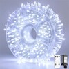 White Fairy LED Lights, 164 Feet 500 Led Firefly String