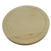 Circular wooden cutting chopping board 10 inch 25 cm kitchen