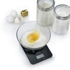 GRAEF KS 202 Digital Kitchen Scales, Black, Easy to Clean