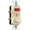 Legrand Pass & Seymour 692IGCC6 Combination Switch, One 15 Amp