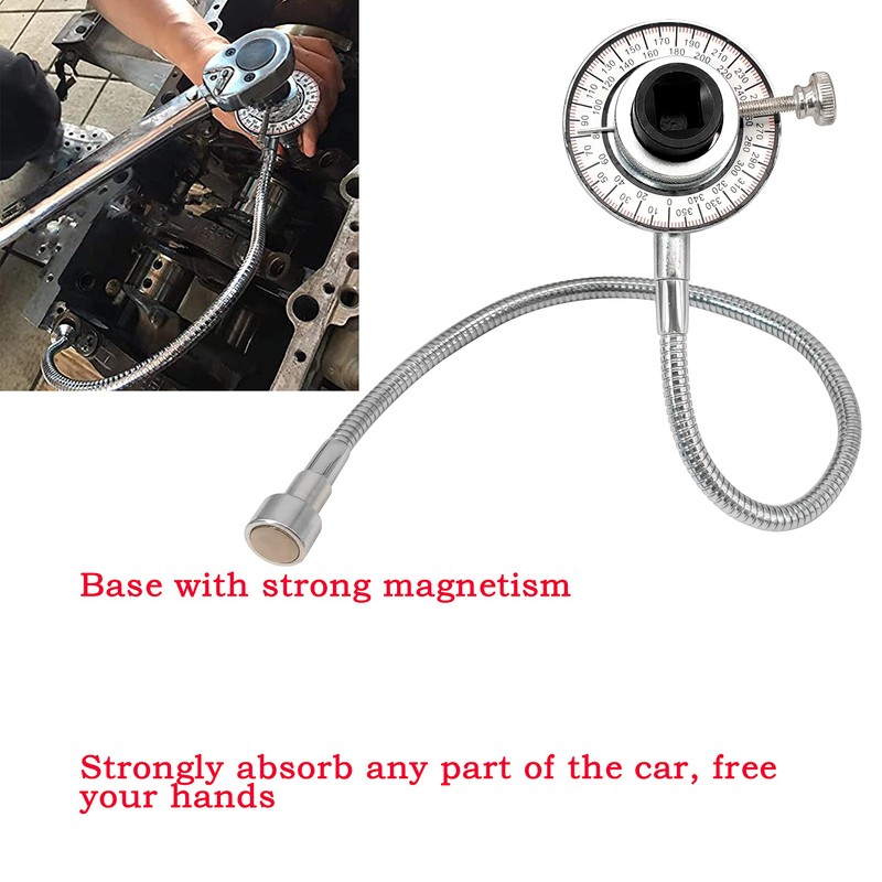 ZKTOOL Torque Angle Meter New 1/2" Drive Wrench Torque Angle