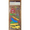 RECOLLECTIONS School Days Yellow Bus Play Ground ABC Slide Swing
