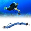 Diving Camera Lanyard Stainless Steel Spring Coiled Lanyard Diving Coil