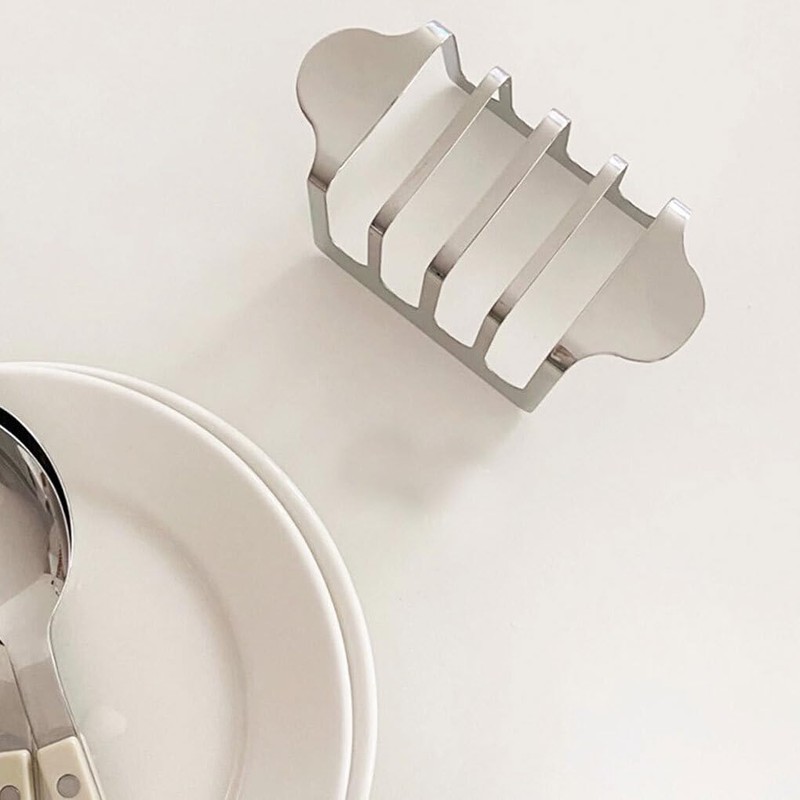 Air Fryer Toast Rack Holder for Daily Bread Toasting Toast