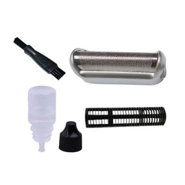Replacement Foil and Cutter w/Razor Shaver Oil & Cleaning Brush for B-raun CruZer Twist PocketGo MobileShave M30 M60 M60S P40 P50 P60 P70 P80 P90