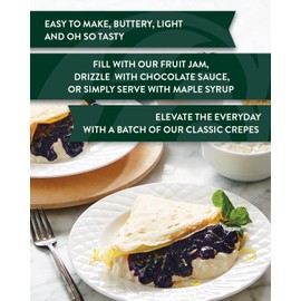 Stonewall Kitchen Traditional Crepe Mix, 16 Ounce - 2 pack