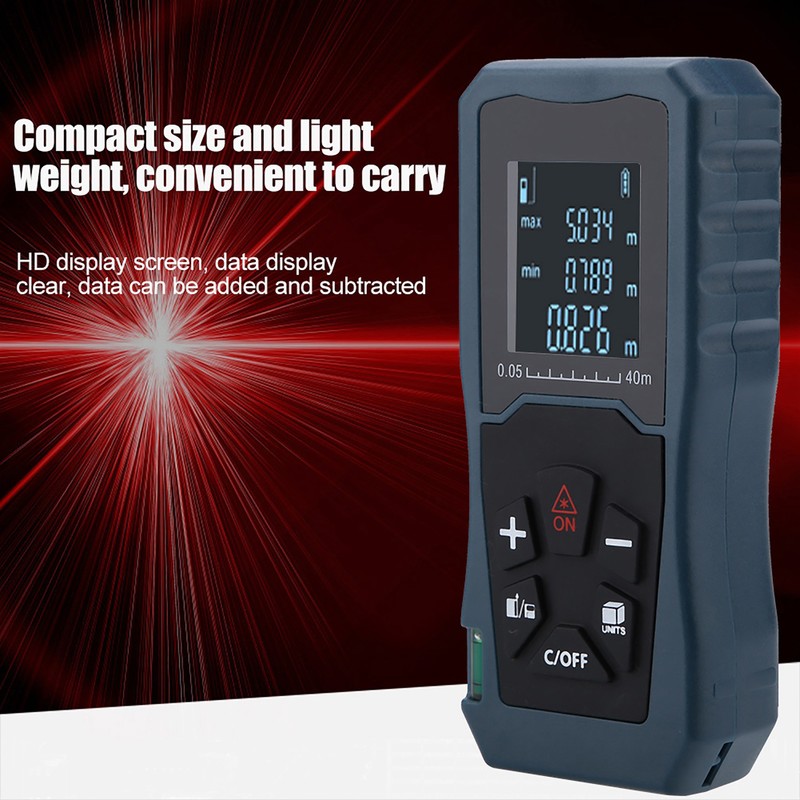 Digital Laser Rangefinder Distance Meter Laser Range Finder Tape Distance