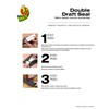 Duck Brand Double Draft Seal Set for Doors and Windows,