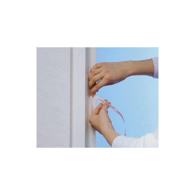 tesa Velcro Replacement Roll, White, 5.6 m