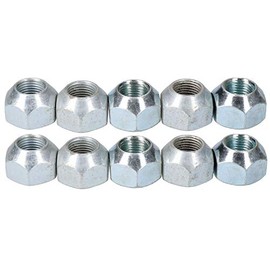 AB Tools M16 Conical Wheel Nuts Nut Pack of 10 for Trailer Caravan Suspension Hubs