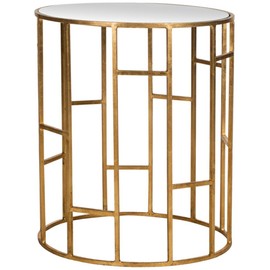 Safavieh Home Collection Doreen Gold Accent Table