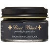 Boot Black High Shine Coat, Black